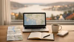 Slik lager du en reiserute på én kveld uten å bli stresset av planleggingen