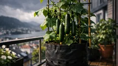 Slik lykkes du med å dyrke agurk i Norge med sekkdyrking