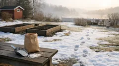 Slik kan du kalke mens snøen smelter og få en enklere vårstart i hagen
