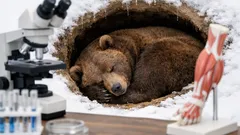 Slik kan brunbjørnen ligge i hi i 5–7 måneder uten å miste muskler
